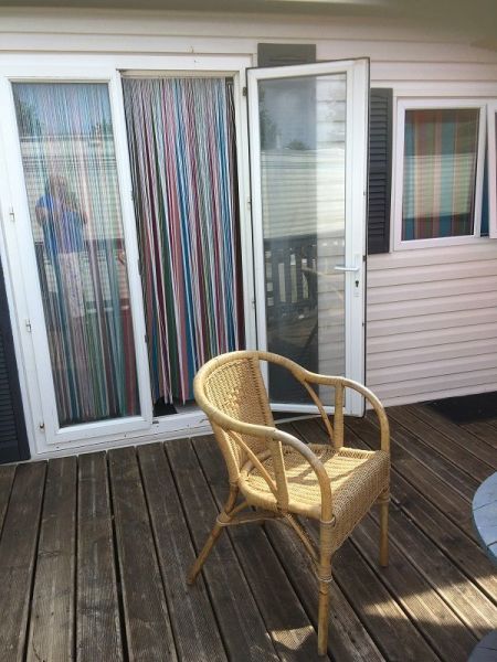 photo 10 Location entre particuliers Meschers mobilhome Poitou-Charentes Charente-Maritime Terrasse