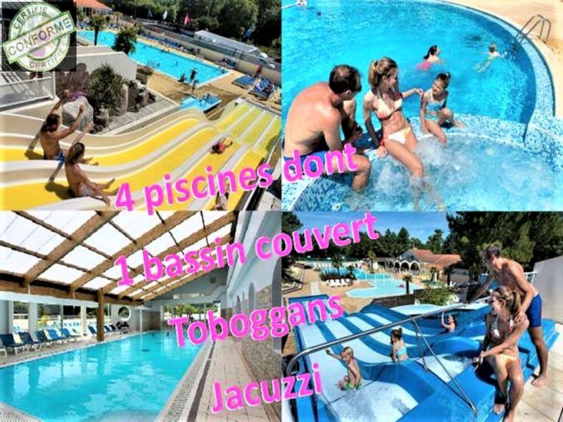 photo 6 Location entre particuliers Saint Jean de Monts mobilhome Pays de la Loire Vende Piscine