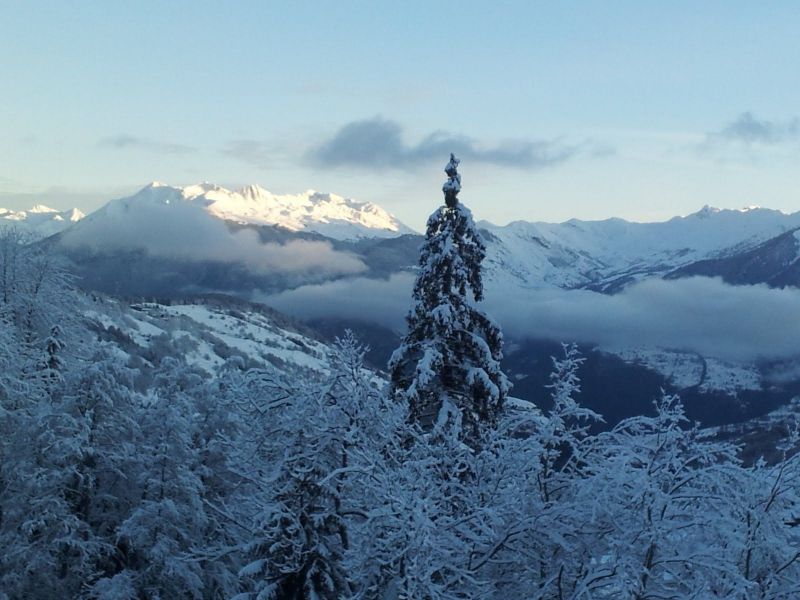 photo 10 Location entre particuliers Valmorel appartement Rhne-Alpes Savoie Vue du balcon