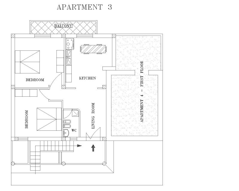 photo 29 Location entre particuliers Pisciotta appartement Campanie Salerne (province de) Plan de la location