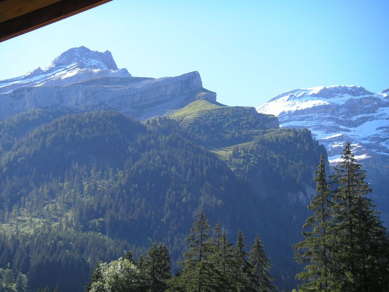 photo 6 Location entre particuliers Les Diablerets appartement Vaud  Vue du balcon