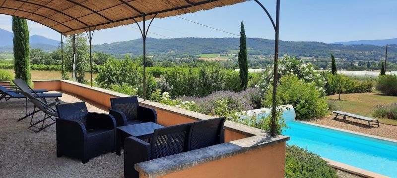 photo 5 Location entre particuliers Apt villa Provence-Alpes-Cte d'Azur Vaucluse Vue de la terrasse