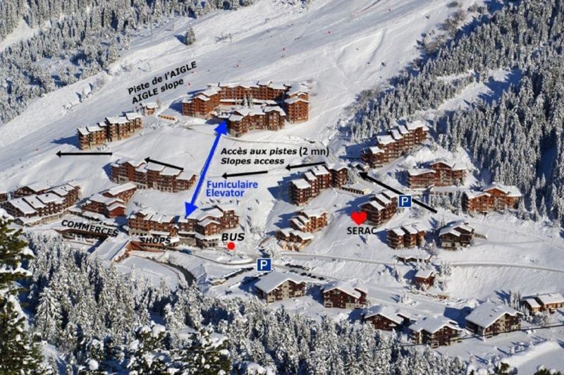 photo 12 Location entre particuliers Mribel appartement Rhne-Alpes Savoie Plan de la location