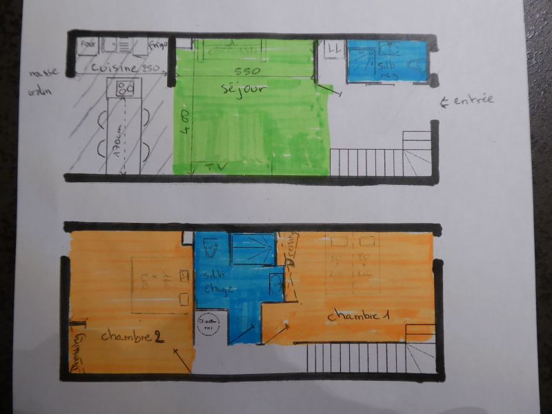 photo 13 Location entre particuliers Saint Francois appartement Grande Terre  Plan de la location