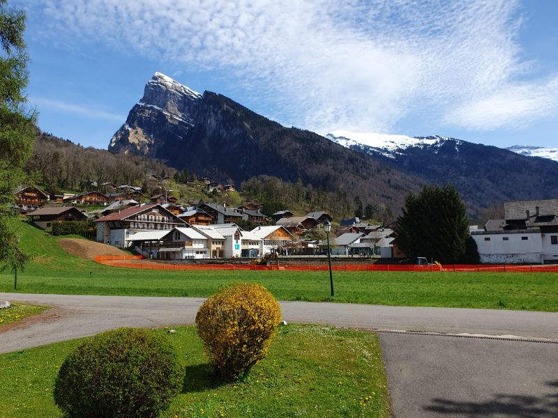 photo 12 Location entre particuliers Samons appartement Rhne-Alpes Haute-Savoie Vue du balcon