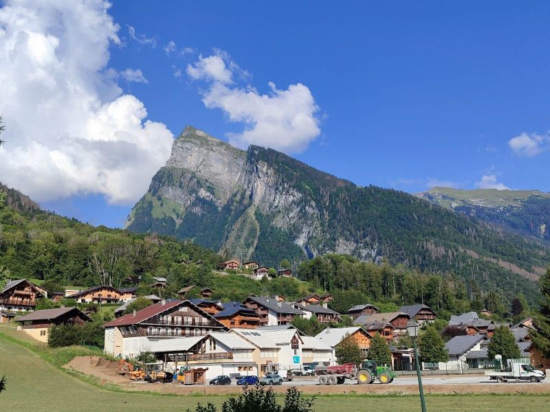 photo 13 Location entre particuliers Samons appartement Rhne-Alpes Haute-Savoie Vue du balcon