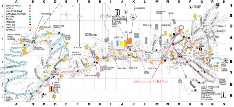 photo 14 Location entre particuliers Les 2 Alpes appartement Rhne-Alpes  Carte