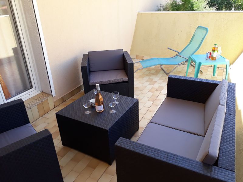 photo 2 Location entre particuliers Valras-Plage appartement Languedoc-Roussillon Hrault Terrasse 2