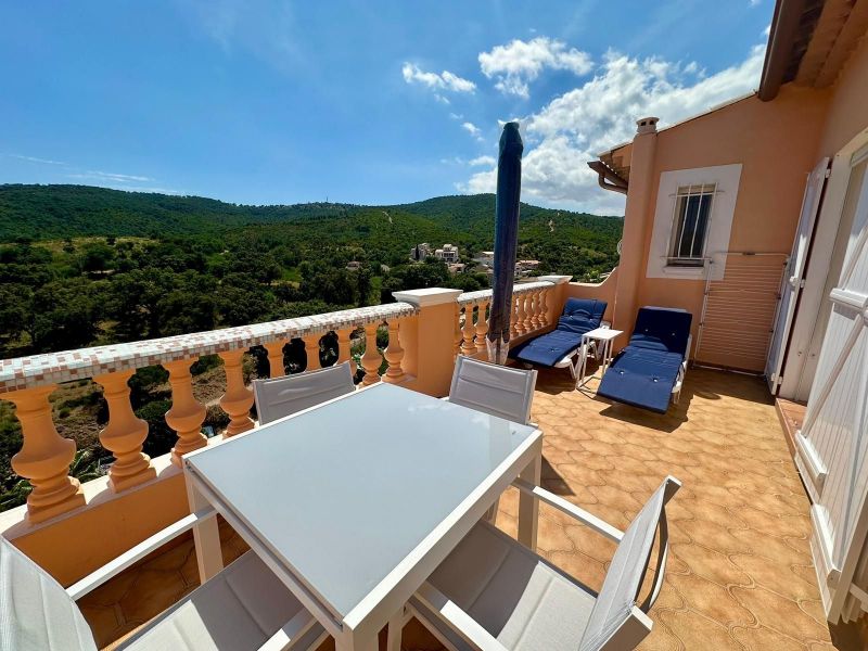 photo 7 Location entre particuliers Les Issambres appartement Provence-Alpes-Cte d'Azur Var Vue de la terrasse