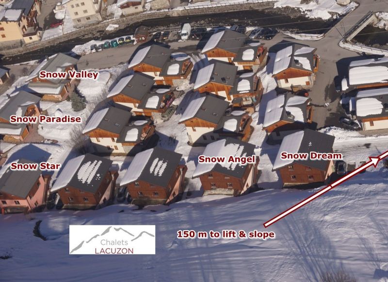 photo 1 Location entre particuliers Les Menuires chalet Rhne-Alpes Savoie Vue autre