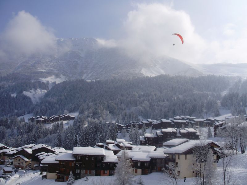 photo 7 Location entre particuliers Valmorel studio Rhne-Alpes Savoie Vue du balcon