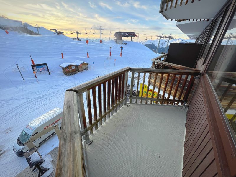 photo 12 Location entre particuliers La Plagne studio Rhne-Alpes Savoie Vue du balcon