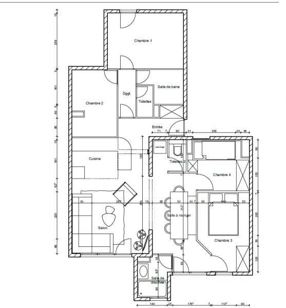 photo 16 Location entre particuliers Valmorel appartement Rhne-Alpes Savoie Plan de la location