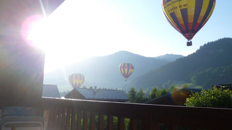 photo 11 Location entre particuliers Praz sur Arly studio Rhne-Alpes Haute-Savoie Vue du balcon