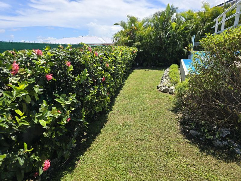 photo 28 Location entre particuliers Saint Francois villa Grande Terre  Jardin