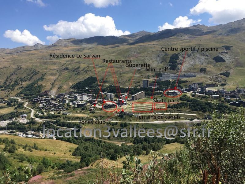 photo 25 Location entre particuliers Les Menuires studio Rhne-Alpes Savoie Vue  proximit