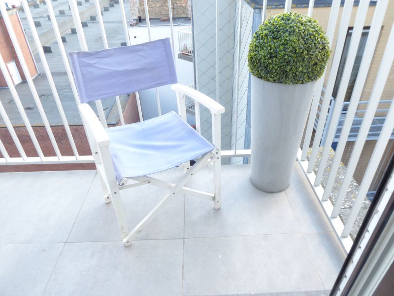 photo 16 Location entre particuliers Ostende appartement Flandre Occidentale  Vue du balcon