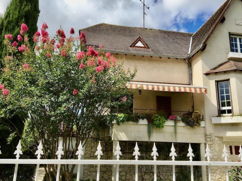 photo 1 Location entre particuliers Montrichard maison Centre Loir et Cher Vue de la terrasse