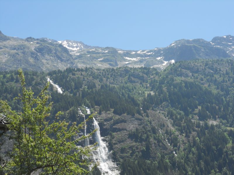 photo 17 Location entre particuliers Vaujany appartement Rhne-Alpes Isre Vue de la terrasse