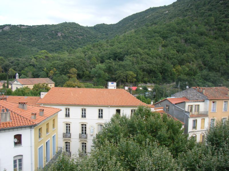 photo 2 Location entre particuliers Amlie-Les-Bains studio Languedoc-Roussillon Pyrnes-Orientales Vue du balcon