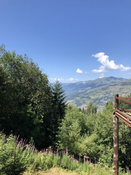 photo 23 Location entre particuliers Les Arcs chalet Rhne-Alpes Savoie Vue de la terrasse