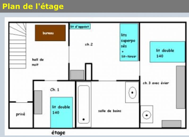 photo 28 Location entre particuliers Cayeux-sur-Mer maison Picardie  Plan de la location