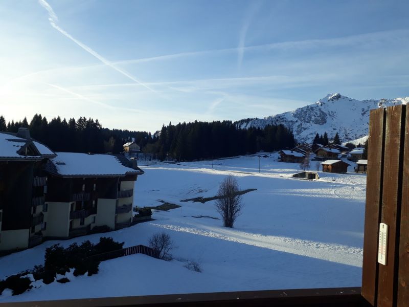 photo 10 Location entre particuliers Praz de Lys Sommand appartement Rhne-Alpes Haute-Savoie Vue du balcon