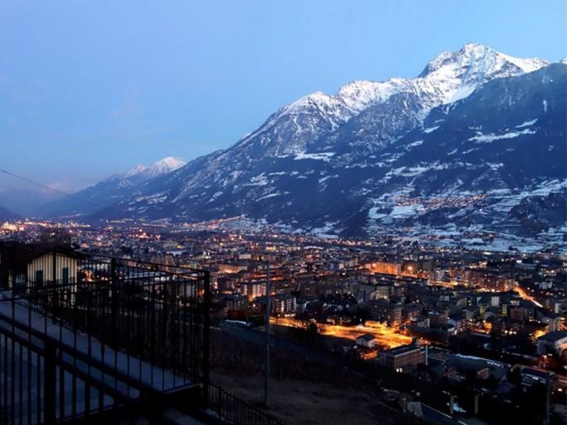 photo 1 Location entre particuliers Aoste appartement Val-d'Aoste Aoste (province d') Vue de la terrasse