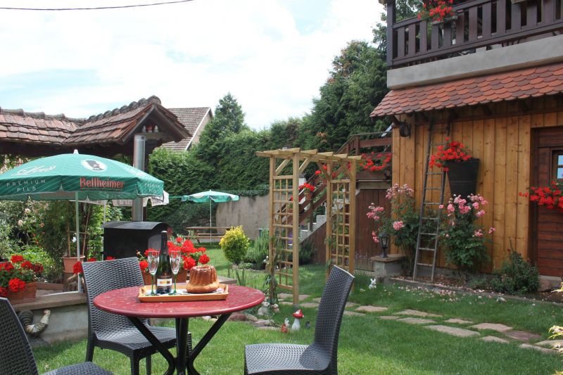 photo 2 Location entre particuliers Slestat maison Alsace Bas-Rhin Jardin