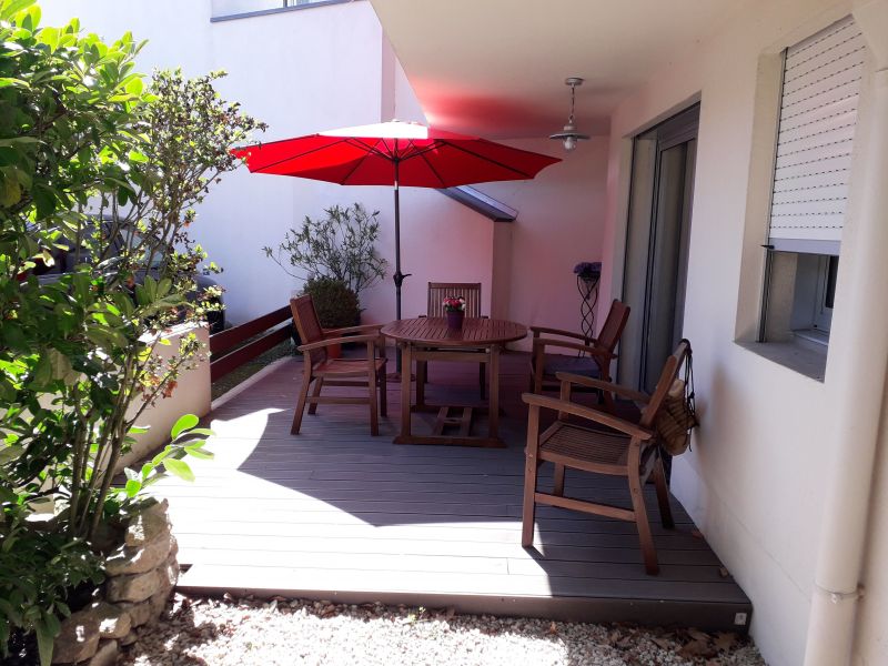 photo 8 Location entre particuliers Locmariaquer appartement Bretagne Morbihan Terrasse