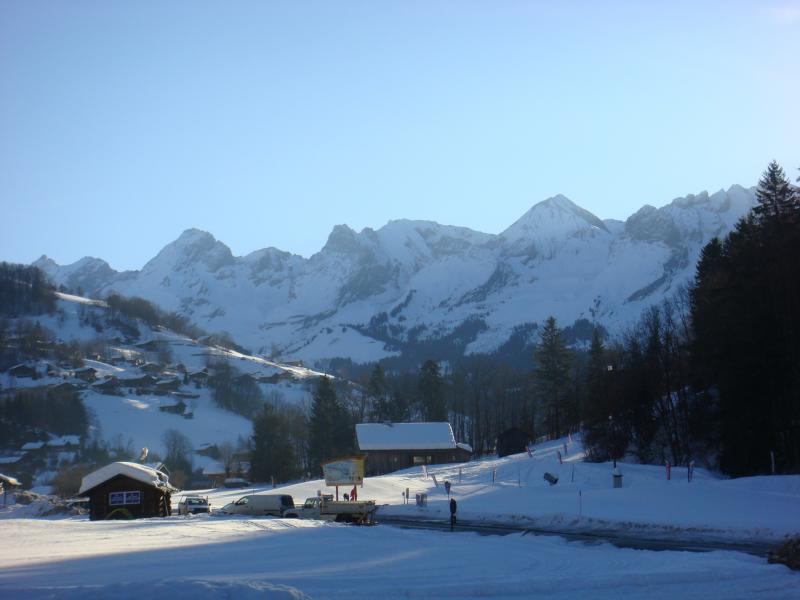 photo 11 Location entre particuliers Le Grand Bornand appartement Rhne-Alpes Haute-Savoie Vue du balcon