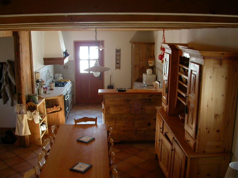 photo 6 Location entre particuliers Valmeinier chalet Rhne-Alpes Savoie Cuisine amricaine