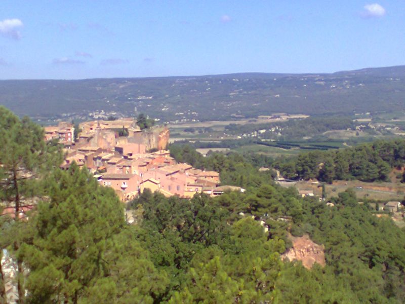 photo 13 Location entre particuliers Roussillon maison Provence-Alpes-Cte d'Azur Vaucluse Vue  proximit