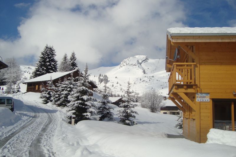 photo 11 Location entre particuliers Praz de Lys Sommand chalet Rhne-Alpes Haute-Savoie Vue du balcon