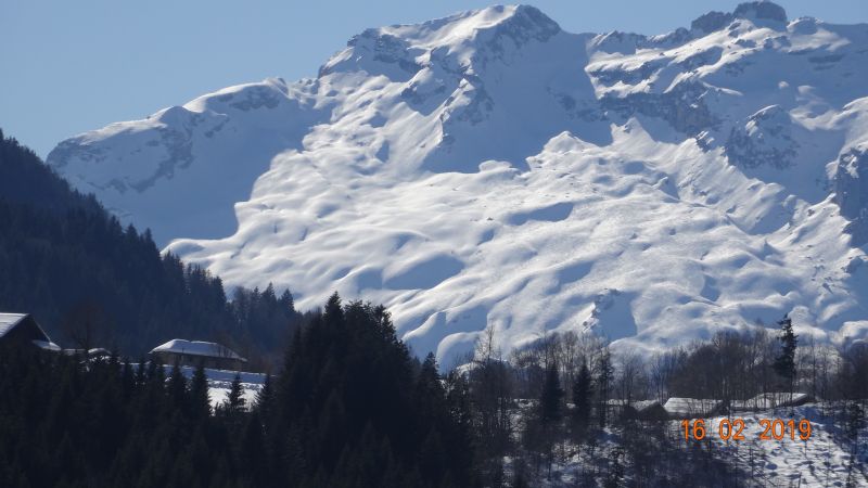 photo 24 Location entre particuliers Le Grand Bornand appartement Rhne-Alpes Haute-Savoie Vue du balcon