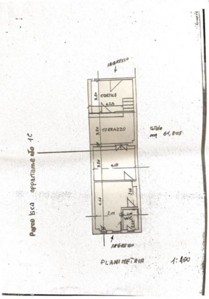 photo 8 Location entre particuliers Palinuro appartement Campanie Salerne (province de) Plan de la location