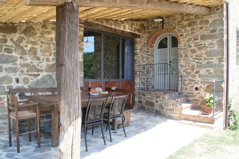 photo 7 Location entre particuliers Sienne villa Toscane Sienne (province de) Loggia