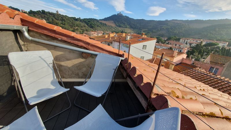 photo 2 Location entre particuliers Collioure appartement Languedoc-Roussillon Pyrnes-Orientales Vue de la terrasse