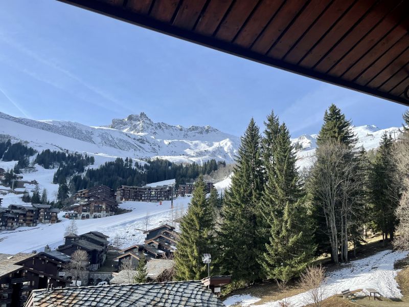 photo 21 Location entre particuliers Valmorel appartement Rhne-Alpes Savoie Vue de la terrasse