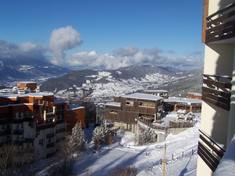 photo 9 Location entre particuliers Les Sept Laux appartement Rhne-Alpes Isre Vue du balcon