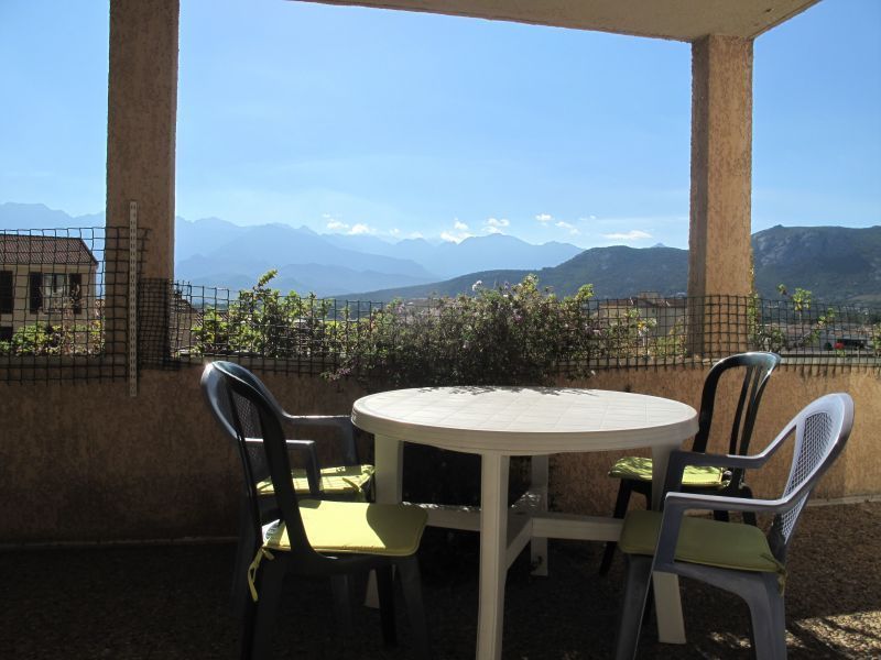 photo 0 Location entre particuliers Calvi appartement Corse Haute-Corse Vue de la terrasse