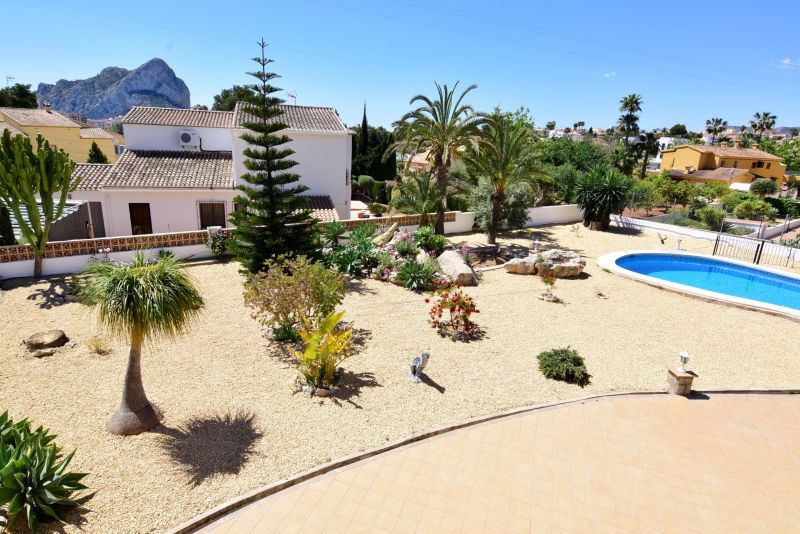 photo 1 Location entre particuliers Calpe villa Communaut Valencienne Alicante (province de) Vue de la terrasse