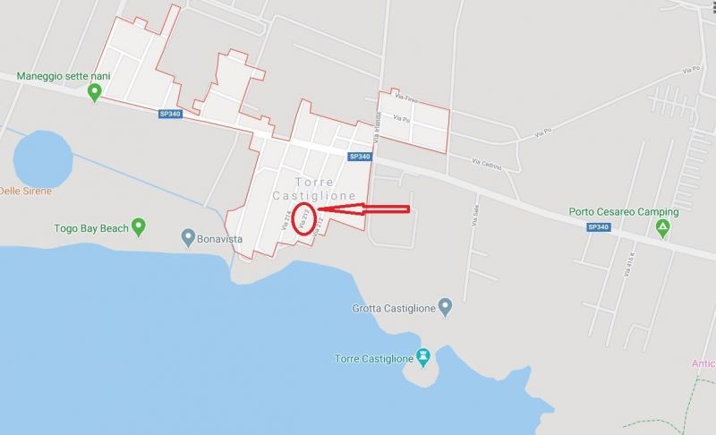 photo 18 Location entre particuliers Porto Cesareo appartement Pouilles Lecce (province de) Carte