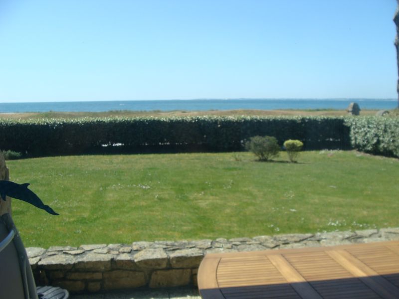 photo 8 Location entre particuliers Carnac appartement Bretagne Morbihan Vue de la terrasse