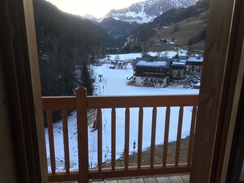 photo 21 Location entre particuliers La Giettaz en Aravis appartement Rhne-Alpes Savoie Vue du balcon