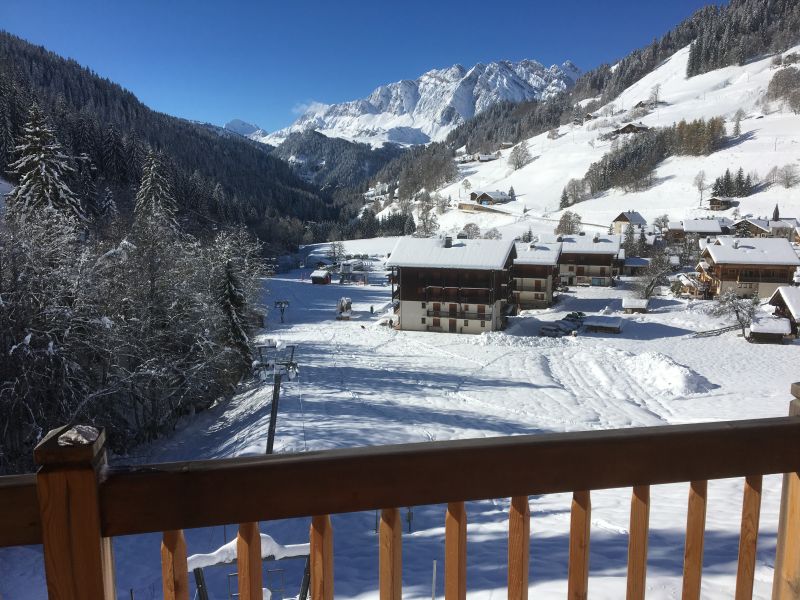 photo 22 Location entre particuliers La Giettaz en Aravis appartement Rhne-Alpes Savoie Vue du balcon