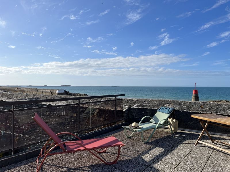 photo 0 Location entre particuliers Cherbourg maison Basse-Normandie Manche Vue de la terrasse