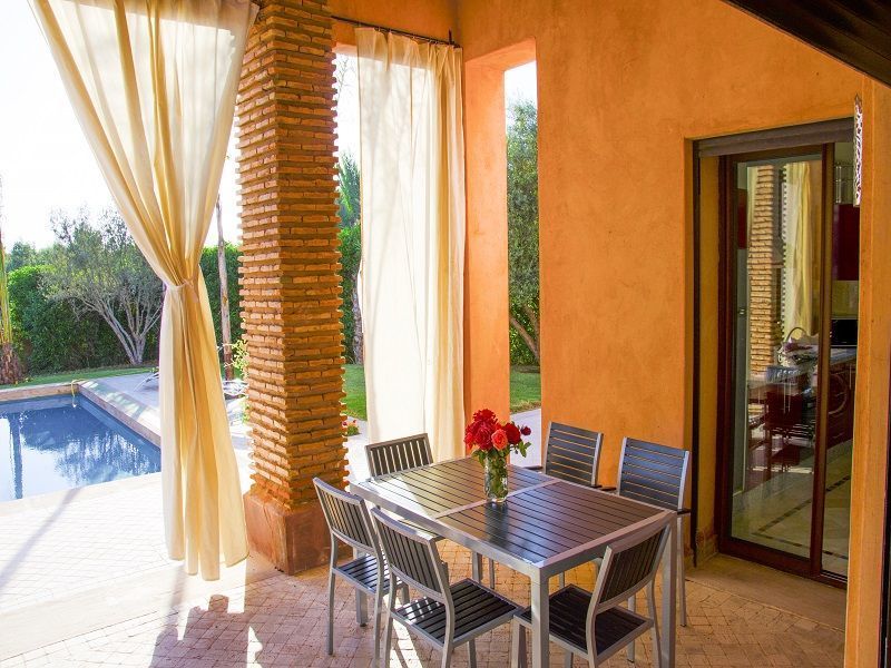 photo 4 Location entre particuliers Marrakech villa   Terrasse