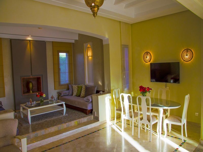 photo 26 Location entre particuliers Marrakech villa   Salle  manger