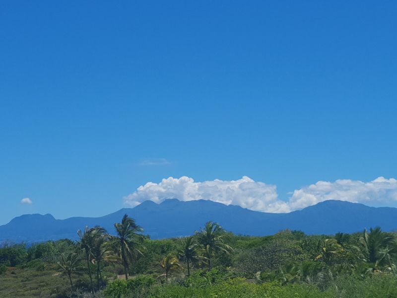 photo 4 Location entre particuliers Sainte Anne (Guadeloupe) villa   Vue de la terrasse